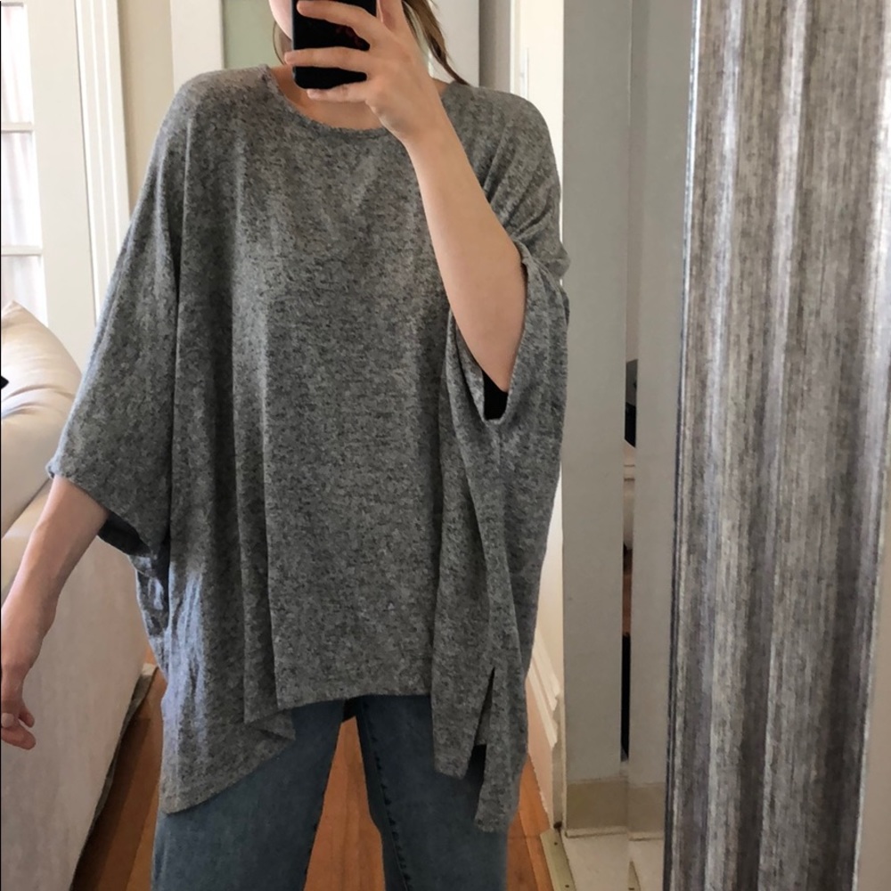Forever 21 grey soft tunic
